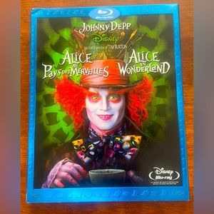 BLU RAY - DISNEY - Alice Wonderland - JOHNNY DEPP